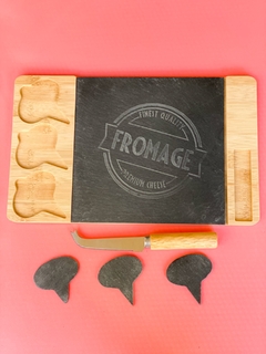 Tábua para queijos com faca Fromage - comprar online