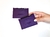 Porta-Cartão e Moedas Roxo - comprar online