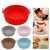 Forma de Silicone Flexível para Fritadeira Air Fryer Forno e Microondas