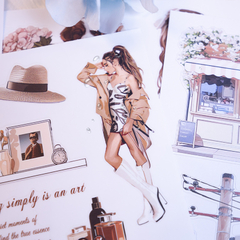 Imagen de Libro de Stickers Chicas - European and American Characters