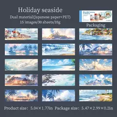 Libro de Stickers - Beautiful Scenary