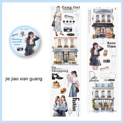 Washi - Girls Street Corner - Mate - tienda online