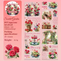 Washi PET 2 Metros Comfort Garden Series - Washis by Ruthy