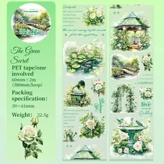 Washi PET 2 Metros Comfort Garden Series - comprar online