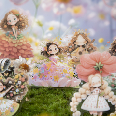 Una historia entre flores - Stickers PET - tienda online