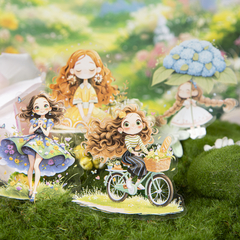 Una historia entre flores - Stickers PET en internet