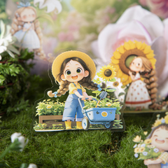 Imagen de Una historia entre flores - Stickers PET