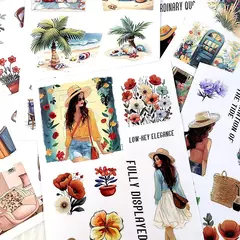 Libro de Stickers Chicas - European and American Characters en internet