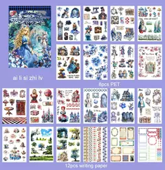 Libro de Stickers Chicas - European and American Characters - comprar online