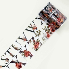 Autumn Alphabloom - Bucle 100 cm - Washi - The Washi Tape Shop - Washis by Ruthy
