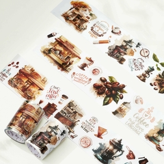 Caffeine Canvas - Bucle 100 cm - Washi/PET - The Washi Tape Shop - Washis by Ruthy