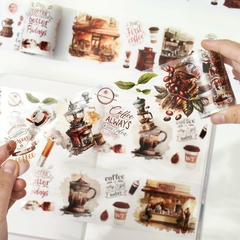Caffeine Canvas - Bucle 100 cm - Washi/PET - The Washi Tape Shop en internet