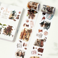 Caffeine Canvas - Bucle 100 cm - Washi/PET - The Washi Tape Shop - comprar online