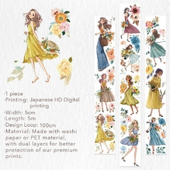 Carefree - Bucle 100 cm - Washi/PET - The Washi Tape Shop - comprar online