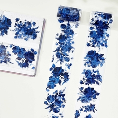 Cobalt Blue - Bucle 100 cm - PET - The Washi Tape Shop - tienda online
