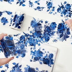Cobalt Blue - Bucle 100 cm - PET - The Washi Tape Shop - comprar online