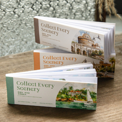 Libro de stickers - Collect Every Scenery - Paisajes, viajes - Papel Washi - Have a Good Day