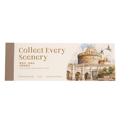 Imagen de Libro de stickers - Collect Every Scenery - Paisajes, viajes - Papel Washi - Have a Good Day