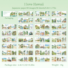 Libro de stickers - Collect Every Scenery - Paisajes, viajes - Papel Washi - Have a Good Day - tienda online