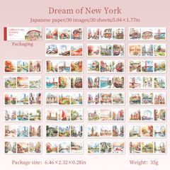 Imagen de Libro de stickers - Collect Every Scenery - Paisajes, viajes - Papel Washi - Have a Good Day