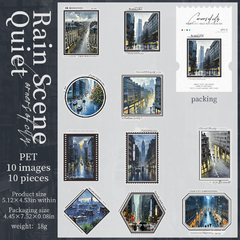 Corner of The City - Stickers PET en internet