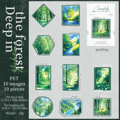 Corner of The City - Stickers PET - comprar online