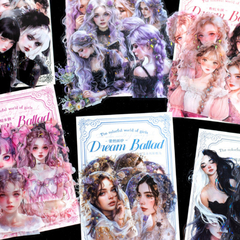 Stickers European Girls Dream Ballad - Washis by Ruthy