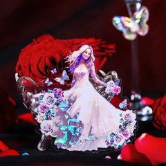 Dress Up Girls Stickers Holográficos en internet