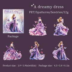 Dress Up Girls Stickers Holográficos - comprar online