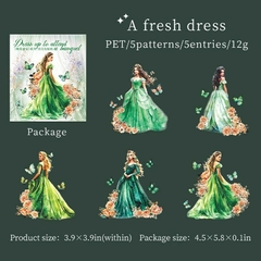 Dress Up Girls Stickers Holográficos - tienda online