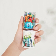 Forest Houses - Bucle 100 cm - Washi/PET - TWTS - Washis by Ruthy
