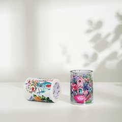 Forest Houses - Bucle 100 cm - Washi/PET - TWTS
