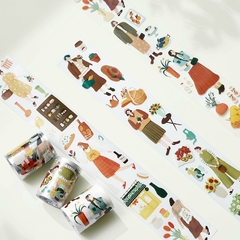 Imagen de Golden Muse - Bucle 100 cm - PET Mate - The Washi Tape Shop