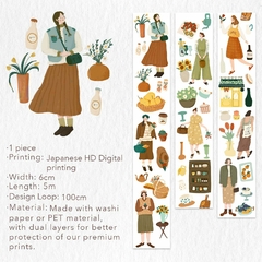 Golden Muse - Bucle 100 cm - PET Mate - The Washi Tape Shop en internet