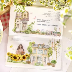 Jardin Watercolor Girls Collection - Stickers Transfer - tienda online