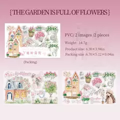 Jardin Watercolor Girls Collection - Stickers Transfer - Washis by Ruthy