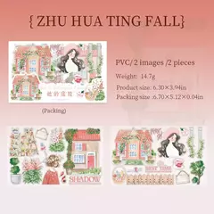 Jardin Watercolor Girls Collection - Stickers Transfer - tienda online