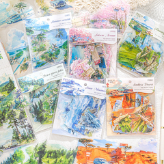 Journey To The Trail Vintage - Stickers PET - comprar online