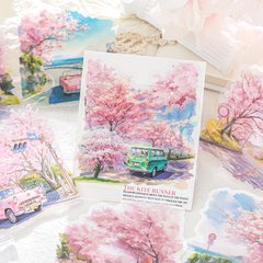 Journey To The Trail Vintage - Stickers PET - Washis by Ruthy