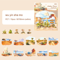 Journey To The Trail Vintage - Stickers PET en internet