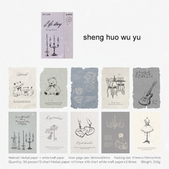 Stickers Texturados Vintage Life Mark Series en internet