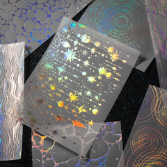 Papel Holográfico Galaxy Bright Series