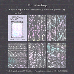 Papel Holográfico Galaxy Bright Series - tienda online