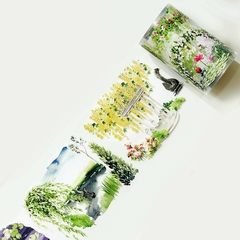 Monet's Garden - Bucle 100 CM - PET - The Washi Tape Shop - Washis by Ruthy