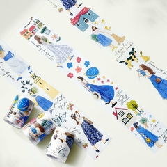 Morocco's Blue - Bucle 100 CM - PET - The Washi Tape Shop - comprar online
