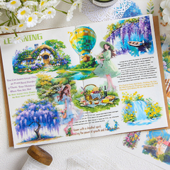 Libro de Stickers - Orchids Covering The Ground - tienda online