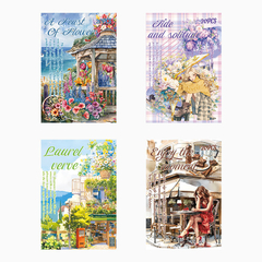 Libro de Stickers - Orchids Covering The Ground - Washis by Ruthy