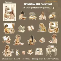 Stickers PET Chicas - Fashion Planners Daily - comprar online