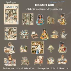 Stickers PET Chicas - Fashion Planners Daily - tienda online
