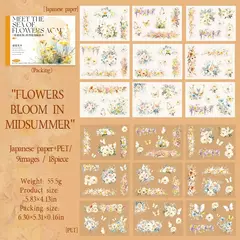Libro de Stickers - Flores y Mariposas - comprar online